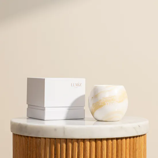 Lumiz Candles Papaya Éxotique Big White Candle | 850g