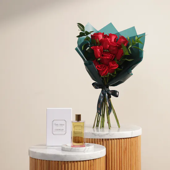 Cherigan Fiesta Habana Unisex Extrait De Parfum | Glowy Red Roses Bouquet