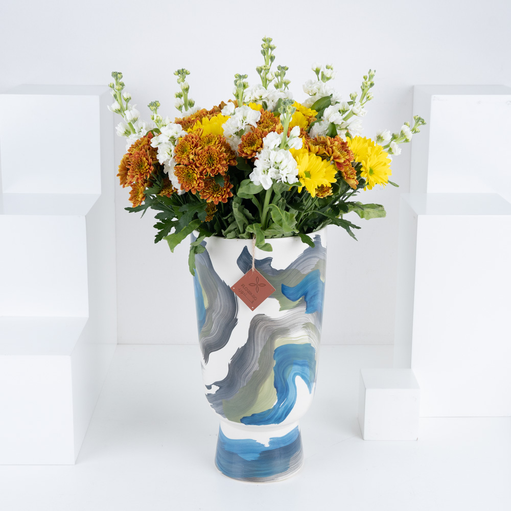 Bright Flowers | Artistic Vase
