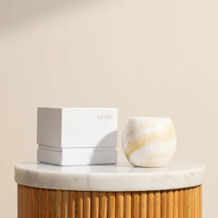 Lumiz Candles Papaya Éxotique Big White Candle | 850g