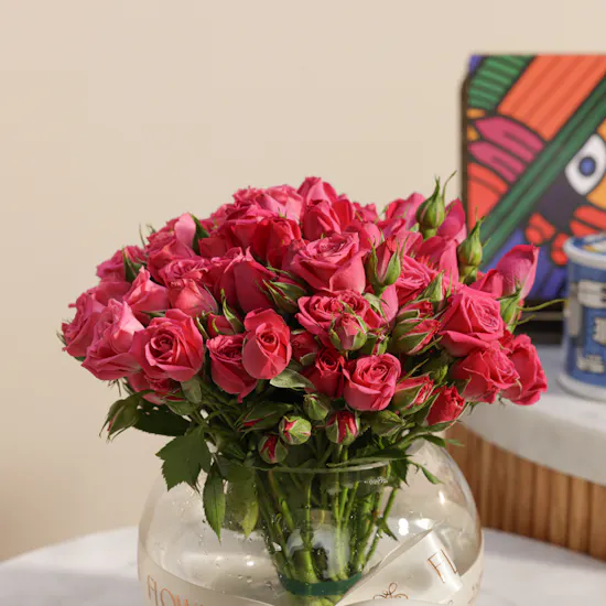 Rocca Bianka Olive Oil and Vinegar Fashion Box | Cozy Flowers Vase