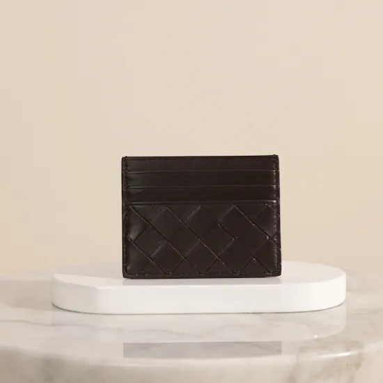 Bottega Veneta Intrecciato Unisex Card Holder