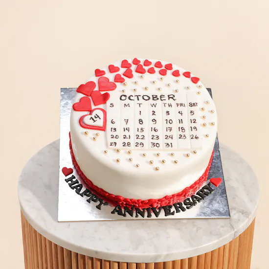 Floward Happy Anniversary Cake