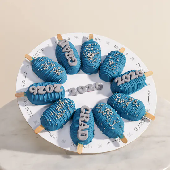 Floward 2026 Graduation Blue Popsickles