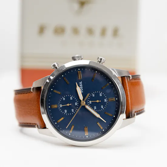 Fossil Townsman Chronograph Watch | Red Roses