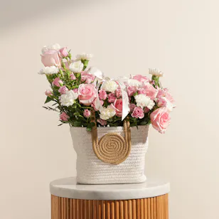 Tender Embrace Flower Basket
