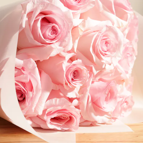 Gorgeous Pink Roses Bouquet