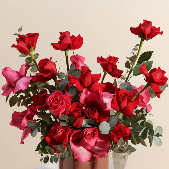 Congratulation on Graduation Pinkish Flowers Vase