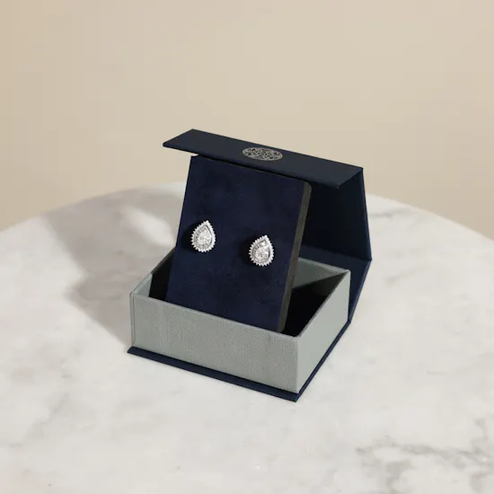 Hilia Teardrop Silver Women’s Earrings