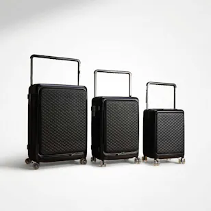 Sumer Elite Black Travel Bag Set Sumer Elite Black Travel Bag Set