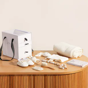 Gifted White Baby Drawers Giftset
