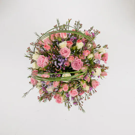 Delicate Roses Vase