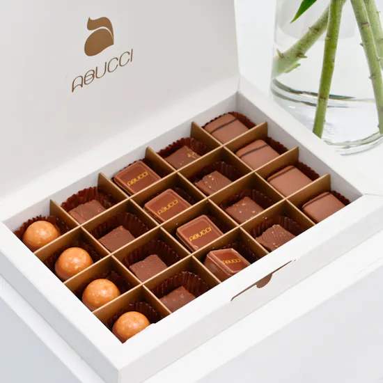 Abucci Chocolates | White Lilies