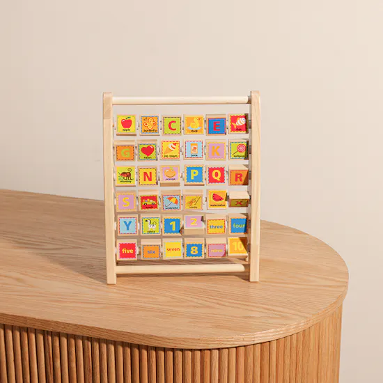 Alphabet Abacus for Kids Toy
