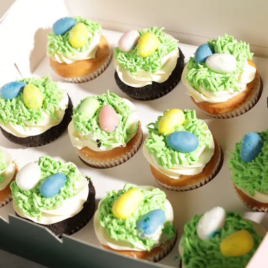 Noon Sweets Easter Egg Cupcake