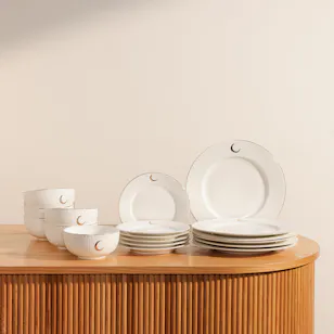 Safat Home Gomar New Bone Dinner Set