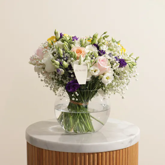 Graceful Flowers Vase