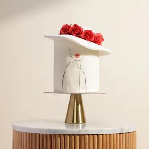 Floward Ruby Berry Elegance Cake Floward Ruby Berry Elegance Cake