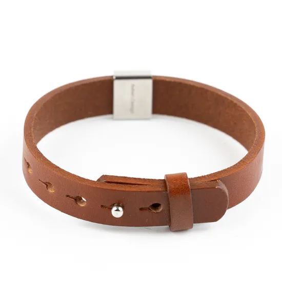 Zus Flat Bracelet | Brown