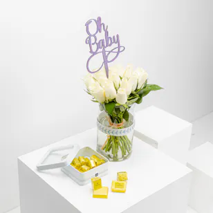 Patchi Tin Chocolate Box | Oh Baby Vase 