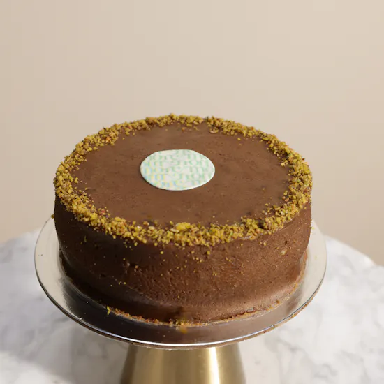 More Chocolate Sugar Free Small Pistachio Cake