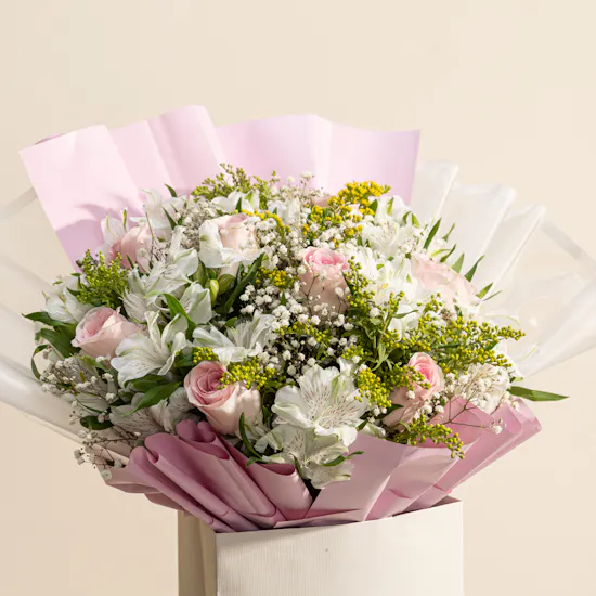Soft Pink Fiesta Bouquet