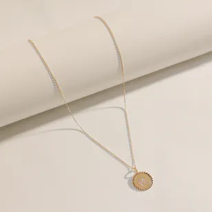Midad Pisces Horoscope Diamond Necklace 