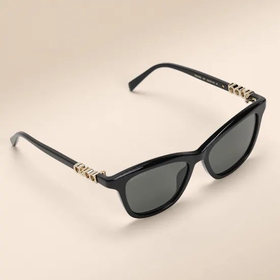 Gucci Cat Eye Black Women’s Sunglasses