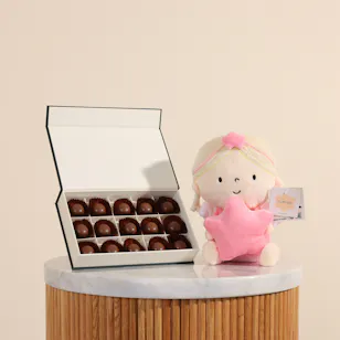 Floward Small Kunafa Pistachio Chocolate Box | Floward Plush Toy Floward Small Kunafa Pistachio Chocolate Box | Floward Plush Toy