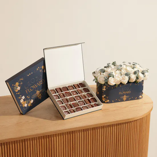 Floward Essence of Joy Medium Chocolate Box | Magical Flowers