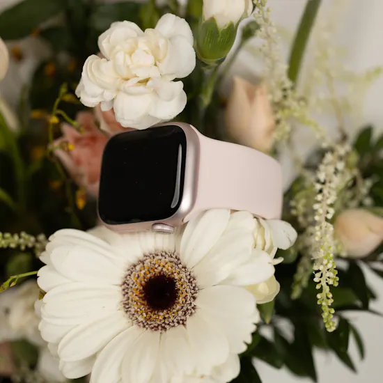 Apple Pink Series 9 Watch | Flower Envelope