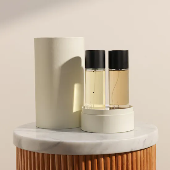ثنائي عطور سحر الزعفران والصندل من مبخر