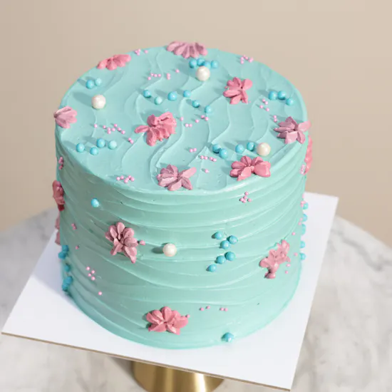 Floward Ocean Bloom Cake