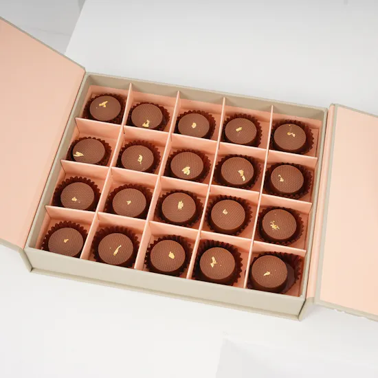 Floward Caramel Chocolate Box | Baby Roses Bouquet
