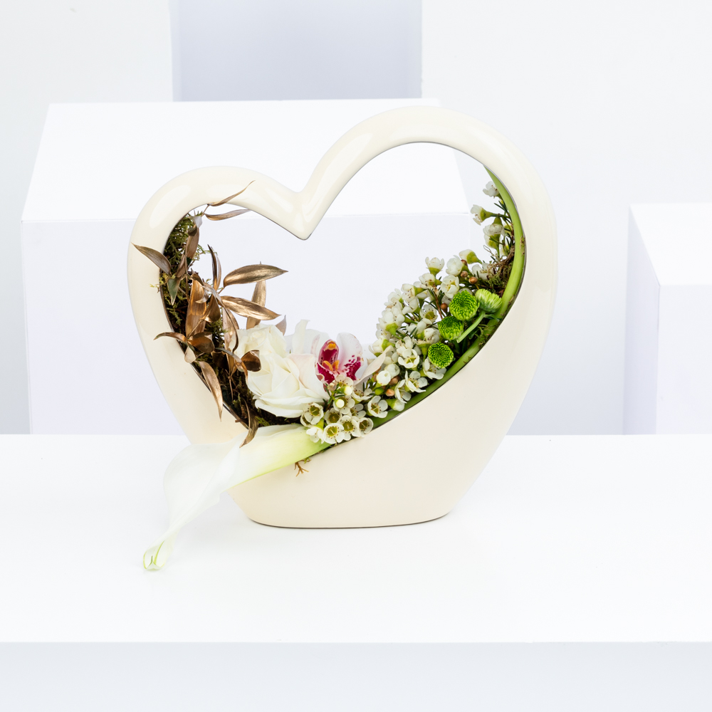 قلب ملائكى | 4 زهور