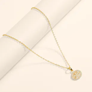 Hrh Allah Gold Plated Necklace Hrh Allah Gold Plated Necklace