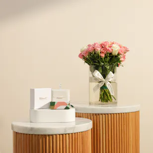 Miss L' by L'azurde Elegant Women Bracelet | Harmony Flowers Vase