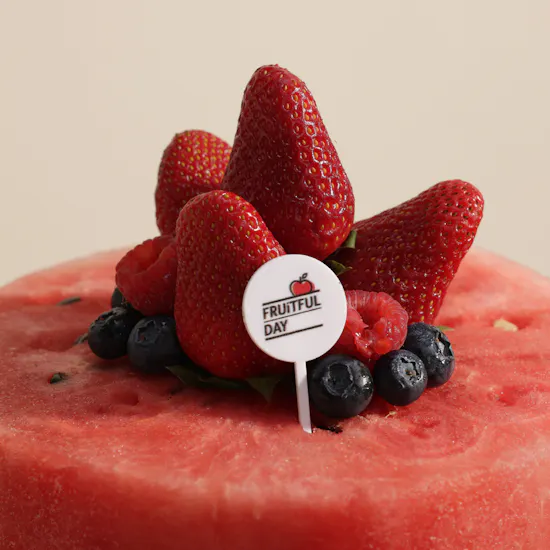 Fruitful Day Watermelon Fruit Cake