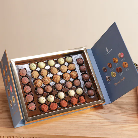 Saadeddin Mix Truffle Chocolate Box | Wishes Baby Roses Bouquet