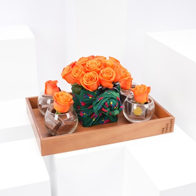 Gargee'an Chocolate Favors with Roses