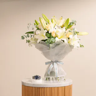 Tissot PRX Men Watch | Flowers Bouquet Tissot PRX Men Watch | Flowers Bouquet