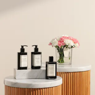 Atelier Rebul Istanbul Body Care Set | Delicate Flowers Vase 