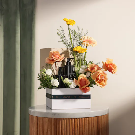 Mubkhar Velvet Touch Gift Set | Shinny Flowers