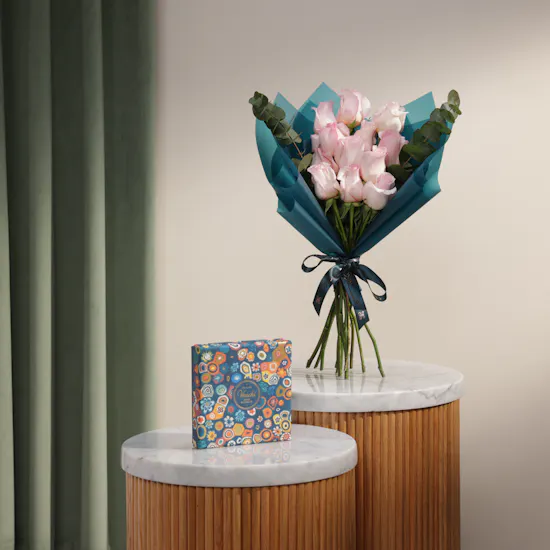 Venchi Murrine Gianduiotto Colored Gems Chocolates Box | Enchanting Flowers