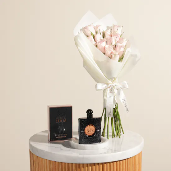 Yves Saint Laurent Black Opium EDP For Women | Whispering Blush Flowers