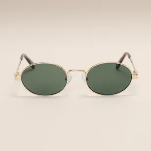 Le Specs Poseidon Deux Gold Khaki Mono Unisex Sunglasses Le Specs Poseidon Deux Gold Khaki Mono Unisex Sunglasses