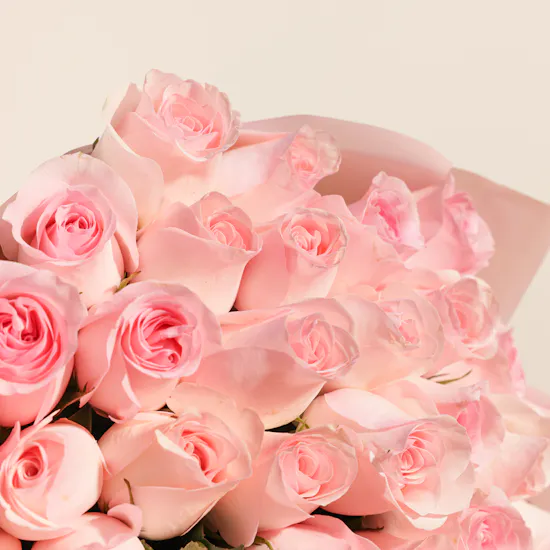 Glamorous Love Pink Rose Bouquet