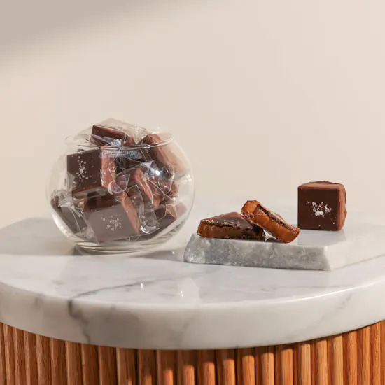 Floward Salted Caramel Bliss Chocolate Vase | 15 Pieces