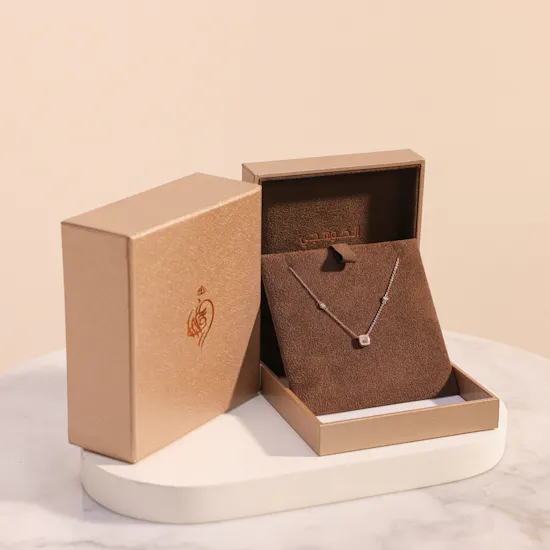 Kooheji Jewellery Square Diamond Women's Necklace