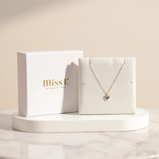 Miss L' by L'azurde Heart Kids Necklace